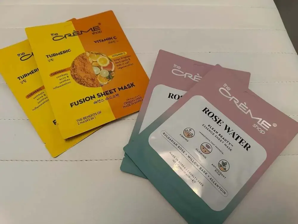 The Crème Shop Face Sheet Masks Set of 4